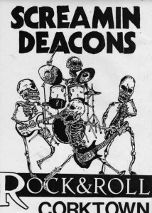 Screamin' Deacons poster, 1987/